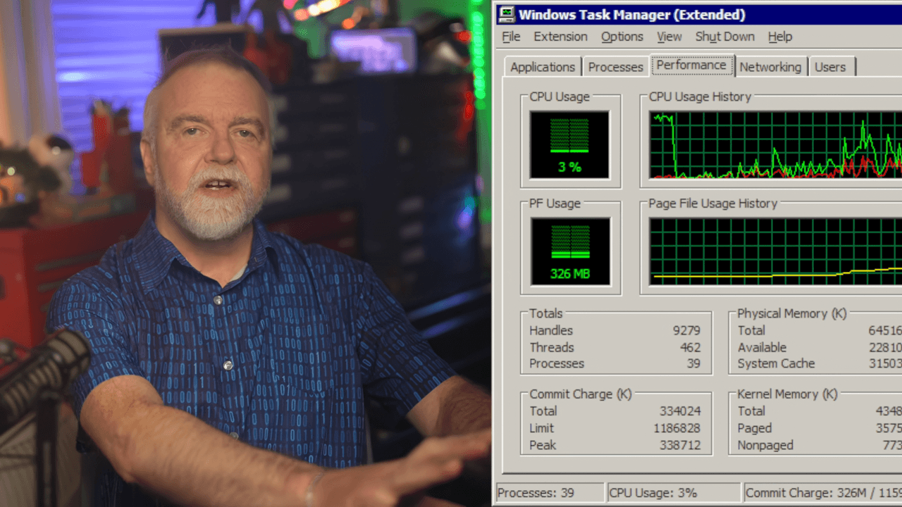 Veteran Microsoft engineer says original Task Manager was only 80KB so it could run smoothly on 90s computers — original utility used a smart technique to determine whether it was the only running ins...