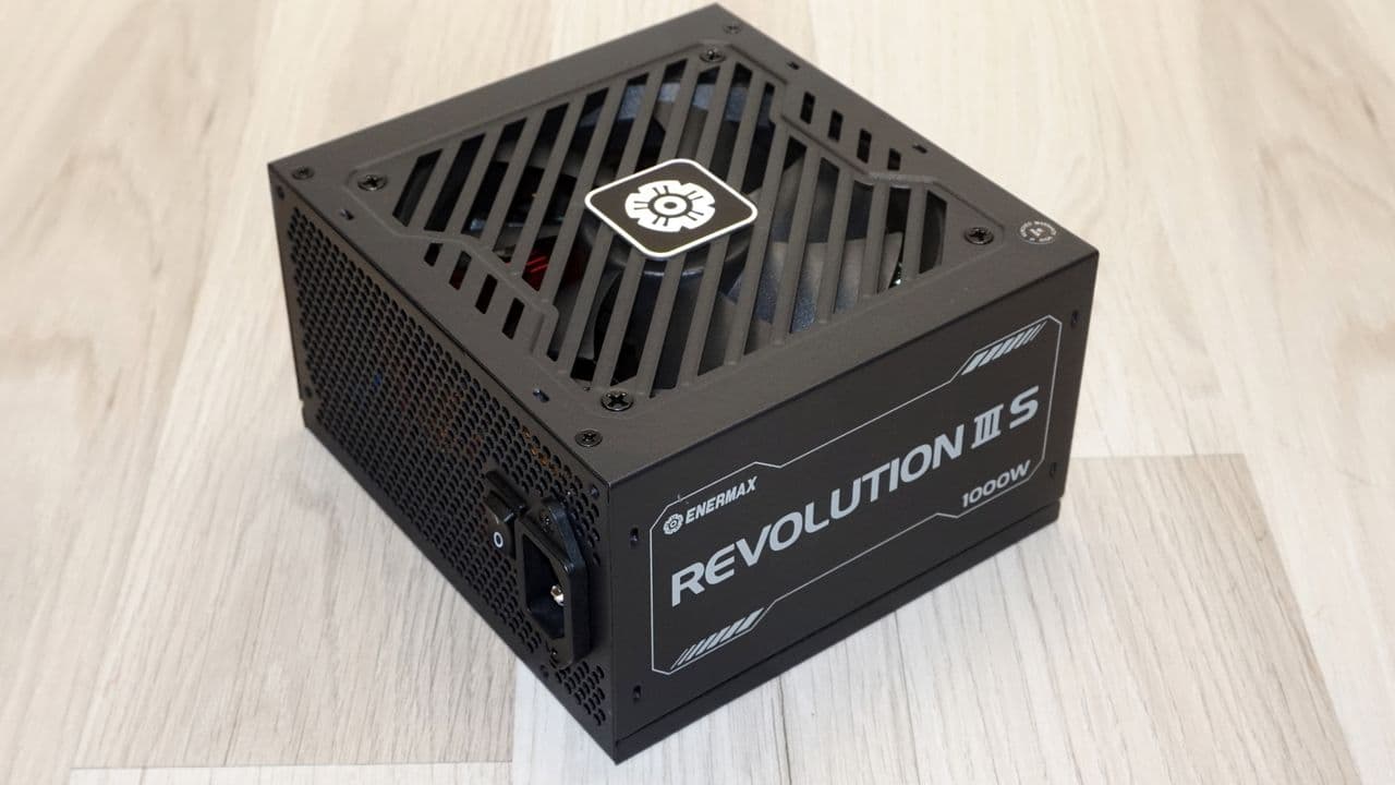Enermax Revolution III S 1000W power supply review: Platinum efficiency, limited thermal capability