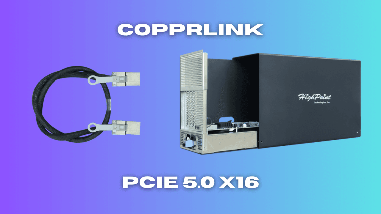 'CopprLink' destroys every eGPU standard in new test, achieves near-native-level performance with an RTX 5090 — setup requires $2,300 worth of additional hardware