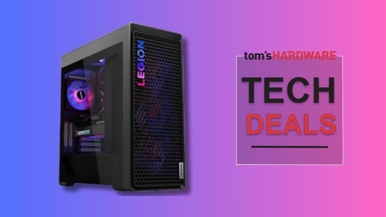Save a massive $1,570 on this Lenovo Legion gaming PC with an Nvidia GeForce RTX 5070 Ti — just $2,199.99 for 4K-ready rig with a 24-core Intel CPU, 32GB of DDR5 RAM, and a 1TB SSD