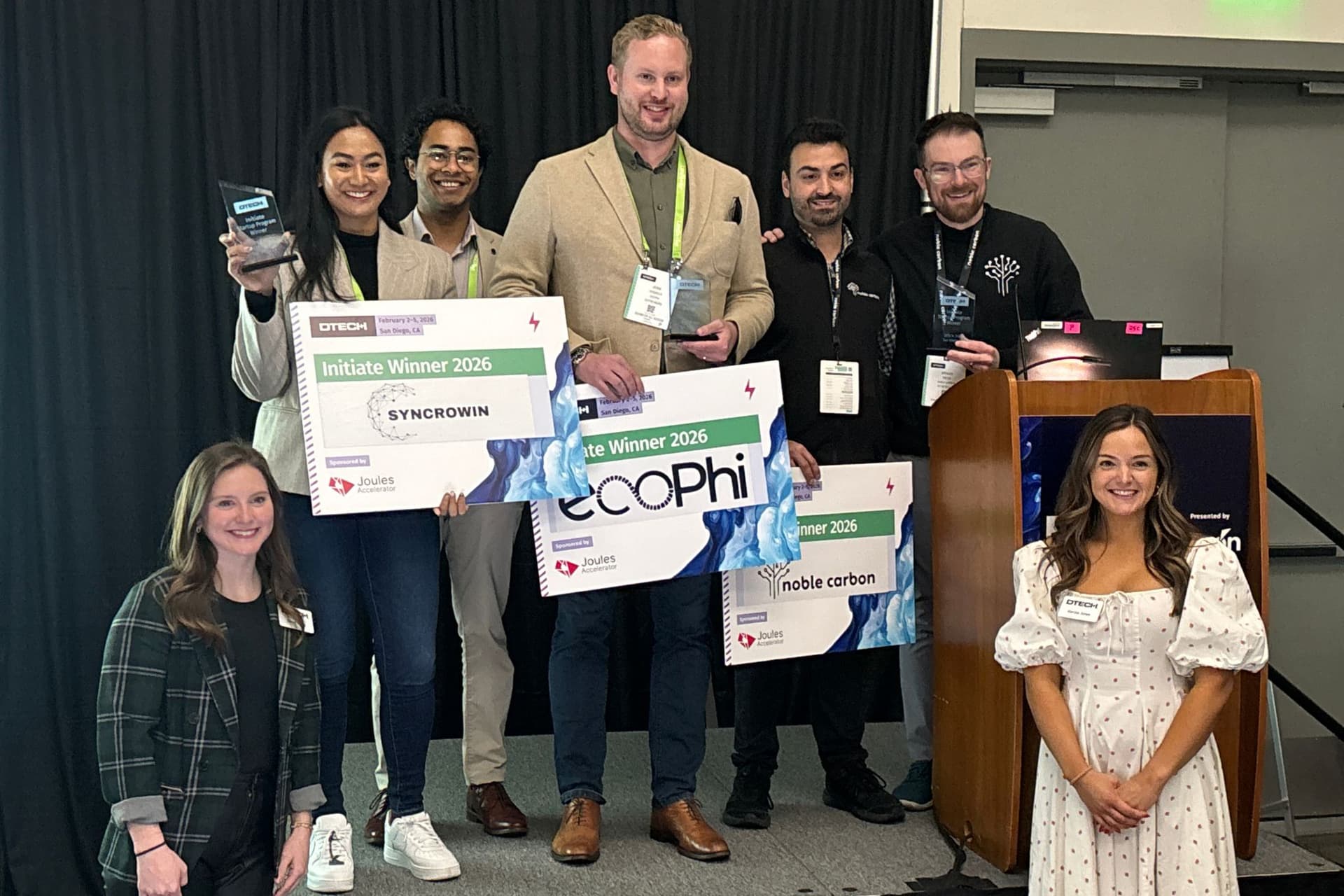 Energy innovators you need to know about: EcoPhi, Noble Carbon, and Syncrowin earn top spots in DTECH Initiate startup competition