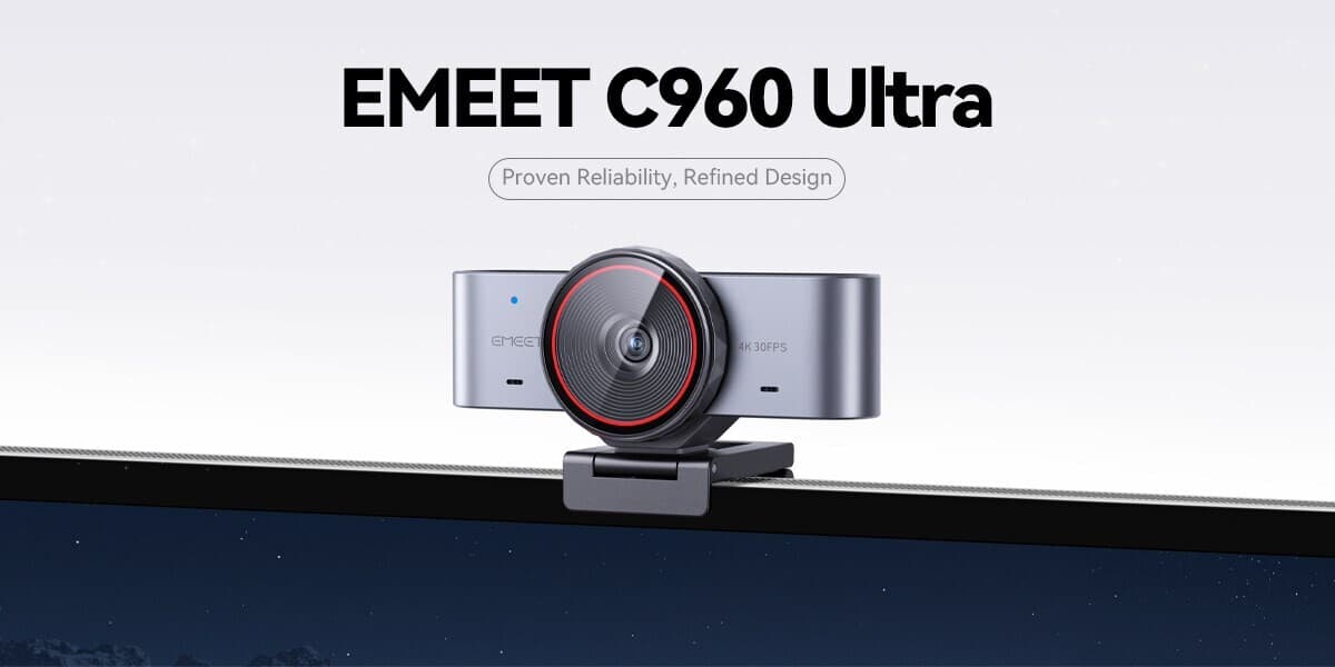 (PR) Emeet Launches the C960 Ultra: A 4K Webcam Built on the Million-Selling Series