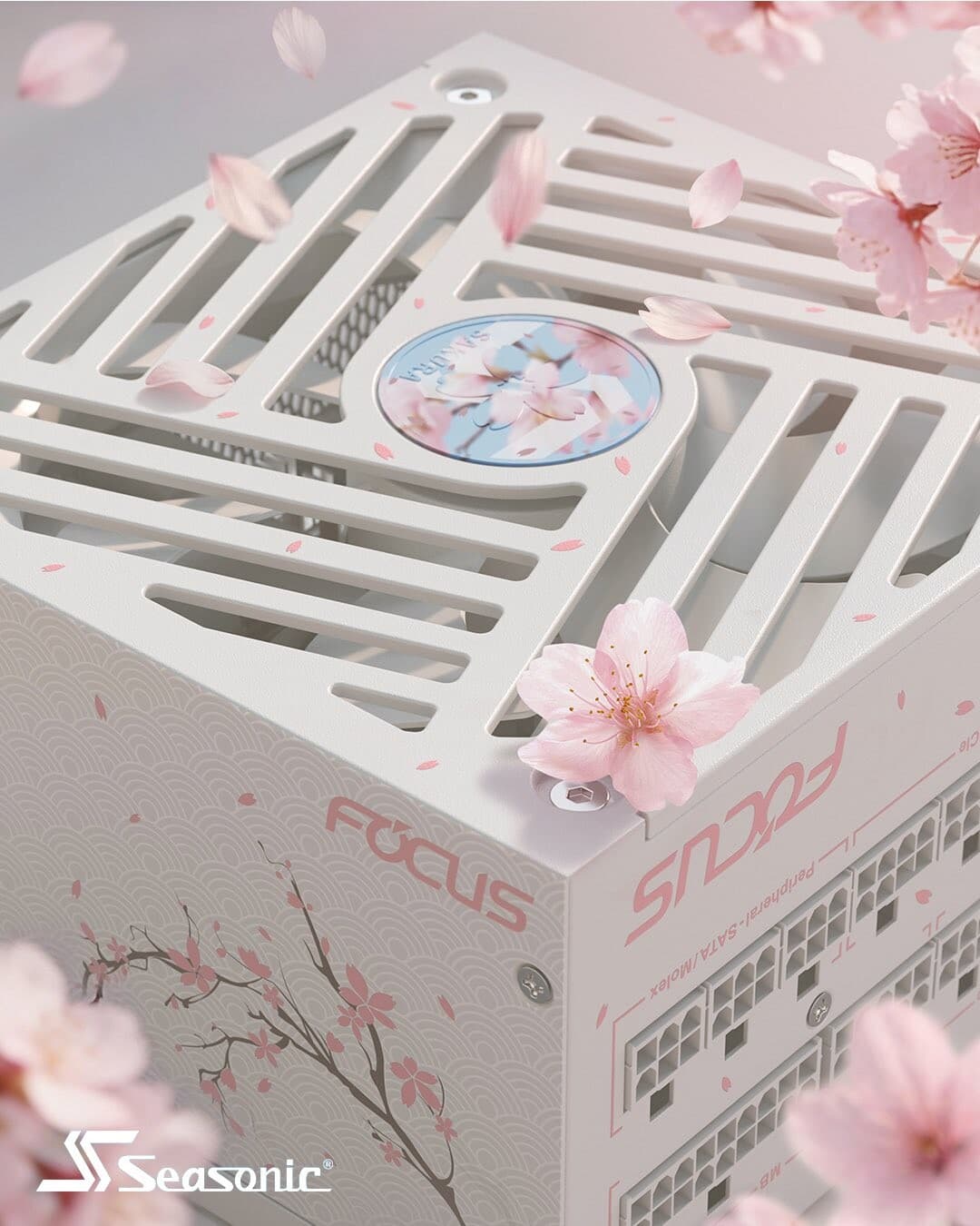 Seasonic Readies Japan-exclusive FOCUS ATX 3.1 Sakura Limited Edition PSU