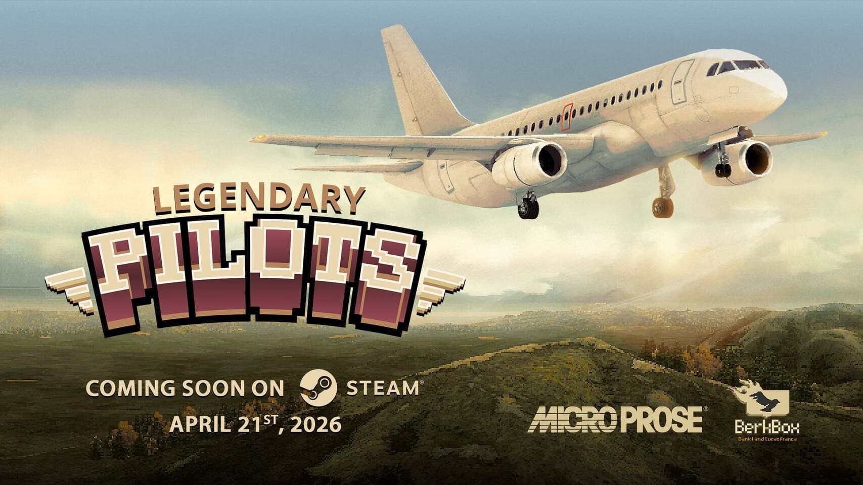 (PR) MicroProse's Legendary Pilots Flight Sim Launches April 21 with Retro Visuals