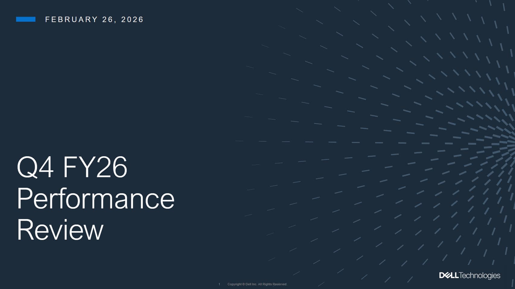 (PR) Dell Technologies Delivers Fourth Quarter and Full-Year Fiscal 2026 Results