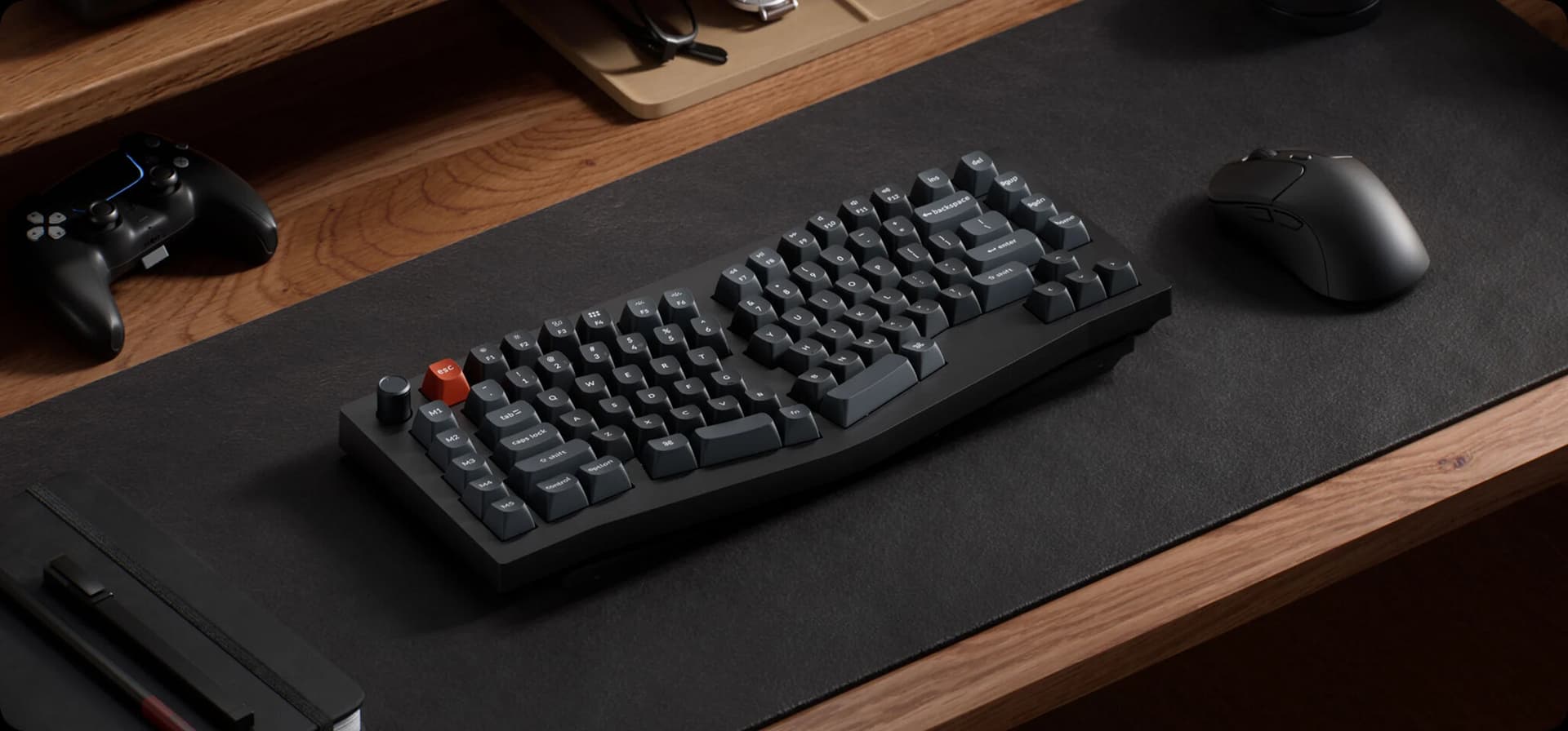 Keychron Announces V10 Ultra 75% Ergonomic Mechanical Keyboard and V0 Ultra Num Pad