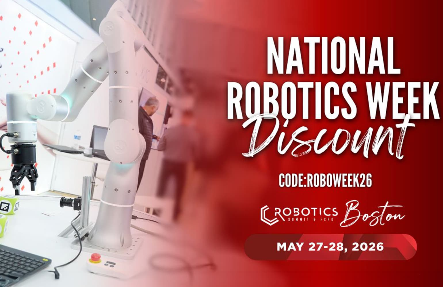 Robotics Summit rolls out limited time National Robotics Week discount