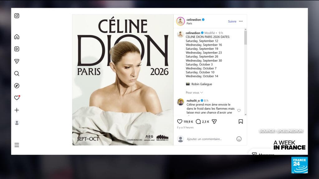 Celine Dion breaks presale ticket record